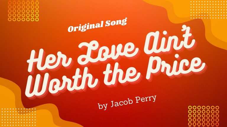 When your ex treated you like dirt, Listen to ‘Jacob Perry’ and his witty new single ‘Her Love Ain’t Worth The Price’.